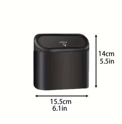 3 Pieces Car Trash Can (With Lid)