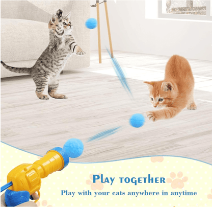 Cat Toy Ball Launcher Set JWJ-Shop