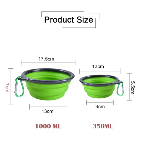 Foldable Pet Bowl For Dogs (Food/Drink) JWJ-Shop