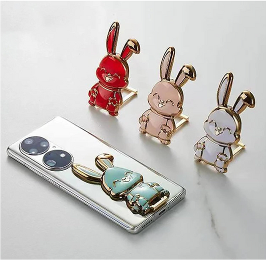 Rabbit Finger Ring Holder For Phone