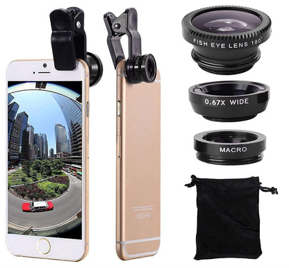 Mobile Phone 180 Degree Fisheye Lens