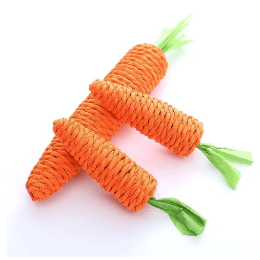 Cat Pet Toy With Built-in Bell (Carrot) JWJ-Shop