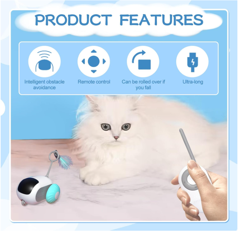 Remote Controlled Smart Cat Toy JWJ-Shop