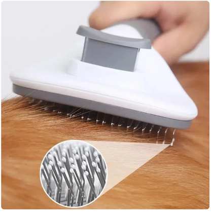 Self-Cleaning Pet Hair Remover Brush (Dog/Cat) JWJ Trading