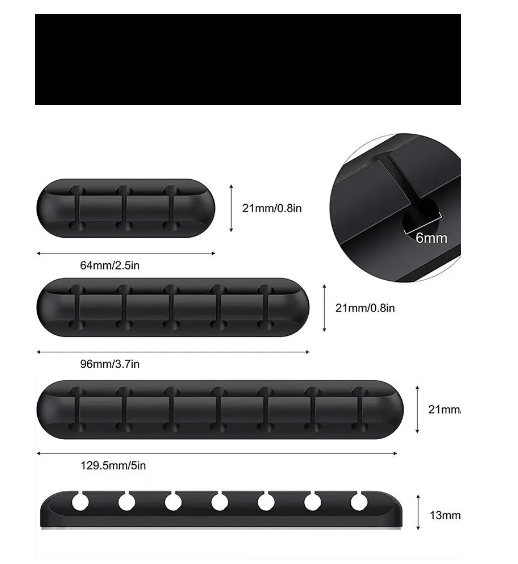 Cable Organizer for Micro USB/USB C (Silicone) JWJ-Shop