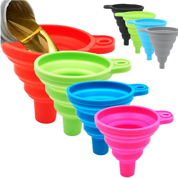 Versatile Foldable Funnel (Silicone) JWJ Trading